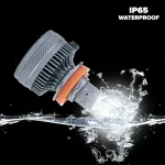 TBS DESIGN New S120 PRO 2024 Upgraded H7 LED Headlight Bulbs,12000LM Super Bright, Headlights Conversion Kit 6500K Xenon White, Halogen Replacement with Fan ,Pack of 2 - Image 6