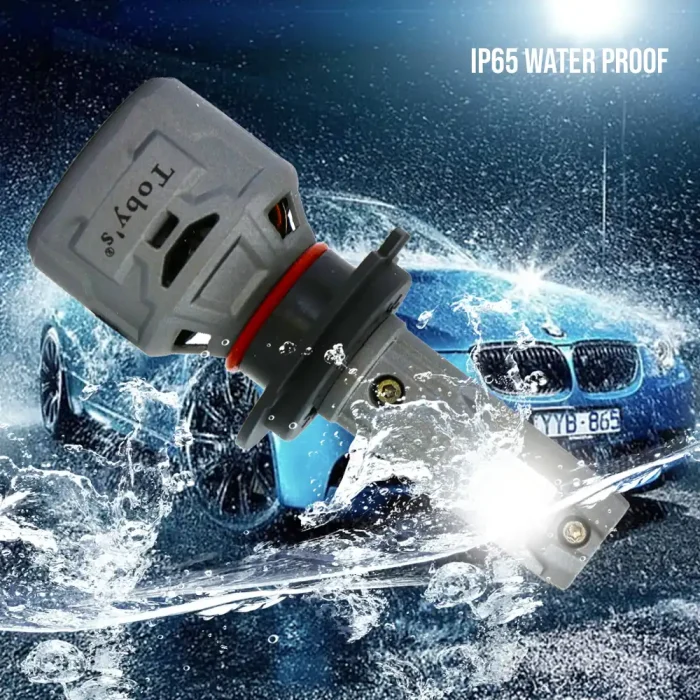Toby's TB1 MAX H11 2 Pieces 60W/Pair Original Tested LED Headlight Bulb Assembly 6000 Lumens 30W/Piece Xtreme Bright With Color Temperature 6500K - Image 5