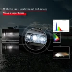 Tobys TF90 H4 2 Pieces Car LED Headlight Original 90W/piece Power 9000/piece Lumens With Color Temperature 6500K - Image 4
