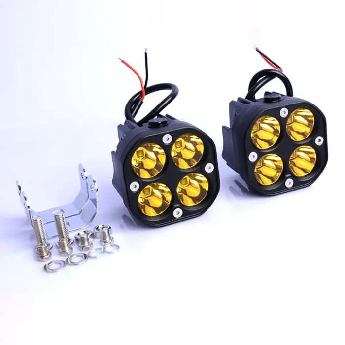 TBS S40 White Waterproof Driving Off-Road Work Lights  LED White Driving Fog Lights 2 Pieces Of 3 Inch 40W For Off-Road 4X4 Jeep - Image 5