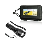 Toby's New Torch with 1000 Lumen Small LED Torch, Battery Powered Bright Torches, Zoom Flashlight can Long Shot and Floodlight