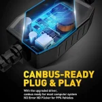 Tobys TF3 Max 2 Pieces H13 150W LED Headlight Bulb Assembly 15000 Lumens Xtreme Bright With Color Temperature 6500K - Image 7