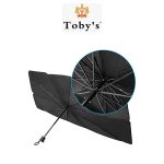 Foldable Car Front Sun Shade Umbrella Car UV Cover Sunshade Heat Insulation Interior Protection (large) - Image 2