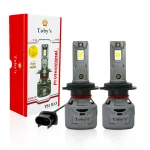 Toby's TB1 MAX H13 2 Pieces 60W/Pair Original Tested LED Headlight Bulb Assembly 6000 Lumens 30W/Piece Xtreme Bright With Color Temperature 6500K