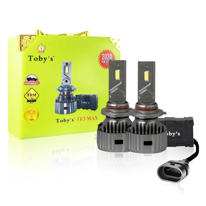 Toby Max Led Tobys TF3 Max 2 Pieces 9006 150W LED Headlight Bulb Assembly 15000 ...