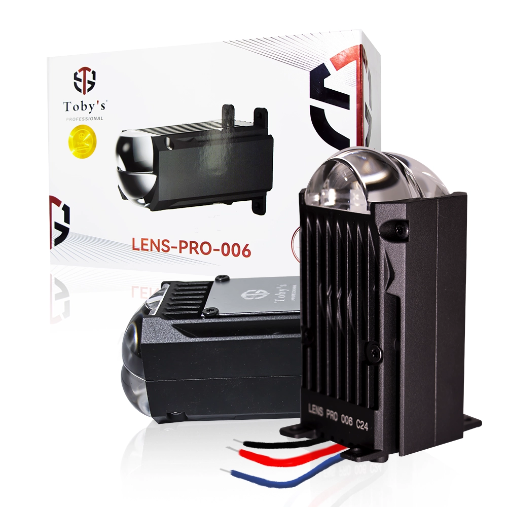 cvr-32-1.webp Tobys Lens Pro-006 3 Inch Bi LED Projector 80watts/pair power with 6000k Color Temperature Car Headlight - Image 1