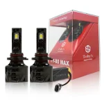 Tobys TY80 MAX 9006 2 Pieces Car LED Headlight Bulbs Original 80W Power 8000 Lumens With Color Temperature 6500K