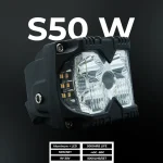 TBS DESIGN New Launched 3" 50W/Set Power Work Light Mini Auxiliary Headlight for Car Truck Motorcycle (White) - Image 4
