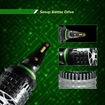 TBS DESIGN New TC10 PRO Car Led 2 Pieces Original 50W/Pair Power With 5000LMS/Pair With 6500K Color Temperature - Image 4