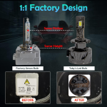 Toby's New Launched F1 MAX D4 HID to LED Headlight Bulb With 70Watts/Pair and 7000lm - Image 8