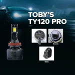 Tobys TY120 PRO 9005 2 Pieces Car LED Headlight Bulbs Original 120W Power 12000 Lumens With Color Temperature 6500K - Image 3