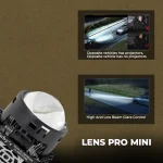 Tobys Lens Pro- Mini 2.5 Inch Bi LED Projector Headlight with 90watts/Pair Power and 5500K Color Temperature - Image 8