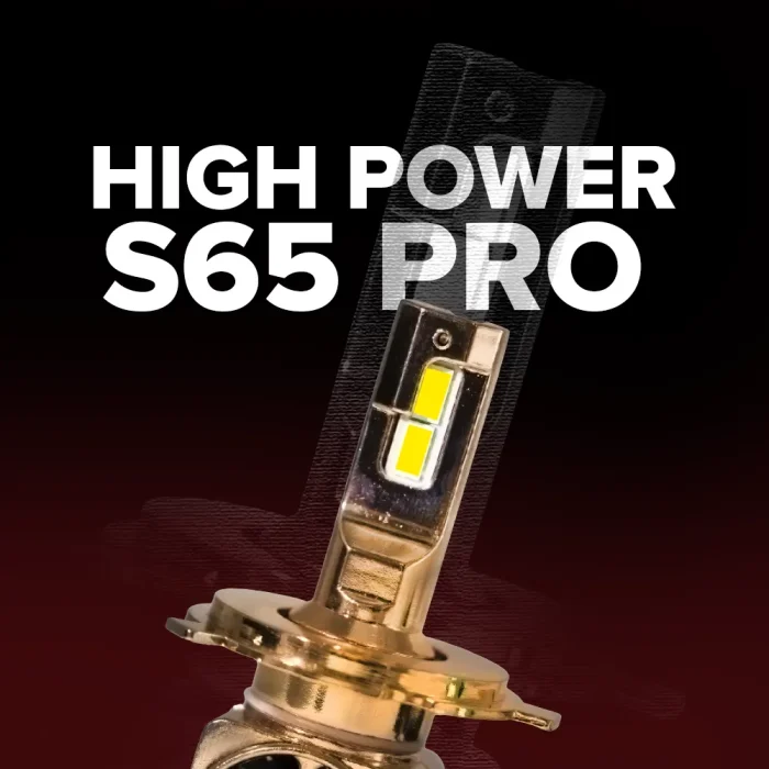 Tobys S65 PRO 9006 2 Pieces 130W LED Headlight Bulb Assembly 13000 Lumens Xtreme Bright With Color Temperature 6500K - Image 3