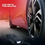 Toby's X13 10000mAh and 37WH Power Bank Powerful Jump Starter with Air Inflator Pump for Cars - Image 4