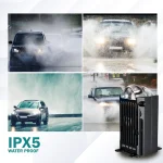 Tobys Lens Pro-006 3 Inch Bi LED Projector 80watts/pair power with 6000k Color Temperature Car Headlight - Image 6