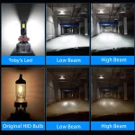 Tobys TY120 PRO 9006 2 Pieces Car LED Headlight Bulbs Original 120W Power 12000 Lumens With Color Temperature 6500K - Image 5