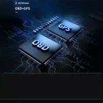 Tobys New A600 Car HUD Head Up Display with OBD2 + GPS Dual System Digital Speedometer with 3 LCD Screens - Image 6