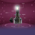 Toby's TY150 PRO H11 2 Pieces 300W (Pair) Original Tested LED Headlight Bulb Assembly 30000 Lumens(Pair) 150W/Piece Power Xtreme Bright With Color Temperature 6500K - Image 4