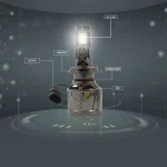 Tobys TY60 MAX H7 2 Pieces Car LED Headlight Bulbs tested 60watts Power and 6000 Lumens With Color Temperature 6500K - Image 4