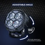 Toby's New Launched 3" 20W LED Work Light Mini Auxiliary Headlight Driving Lamp Diffuser Effects Truck Motorcycle - Image 5