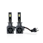 Toby's New S85 PRO 2024 Upgraded H7 170W Tested LED Headlight Bulbs,17000LM/pair Super Bright, Headlights Conversion Kit 6500K Xenon White, Halogen Replacement with Fan ,Pack of 2 - Image 2