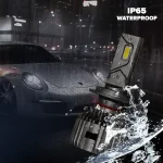 Tobys TF3 Max 2 Pieces H13 150W LED Headlight Bulb Assembly 15000 Lumens Xtreme Bright With Color Temperature 6500K - Image 2