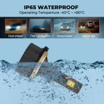 Toby's T180 Pro H11 2 Pieces 360W Original Tested LED Headlight Bulb Assembly 36000 Lumens 180W/Piece Xtreme Bright With Color Temperature 6500K - Image 3