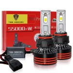 TBS DESIGN M8Pro H16 2 Pieces Car LED Headlight Original 110W/Pair Power Pure White 6000K Color Temperature