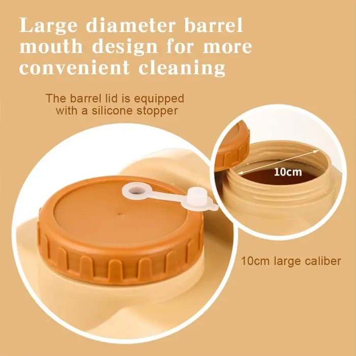 Tobys 20L Camping Water Container Large Capacity Food Grade HDPE Water Storage Jug with Spigot And Handle for Outdoor Travel And Household Use - Image 2