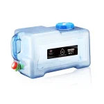 Tobys 22L Pure Water Bucket Large Capacity Food Grade HDPE Water Storage Container with Tap And Handle for Camping, Travel And Household Use