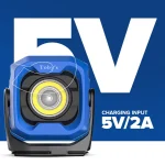 Tobys CPL T36 Rechargeable Work Light 1100 Lumens 4000 mAh Battery Power 4 Light Modes Magnetic Work Light - Image 2