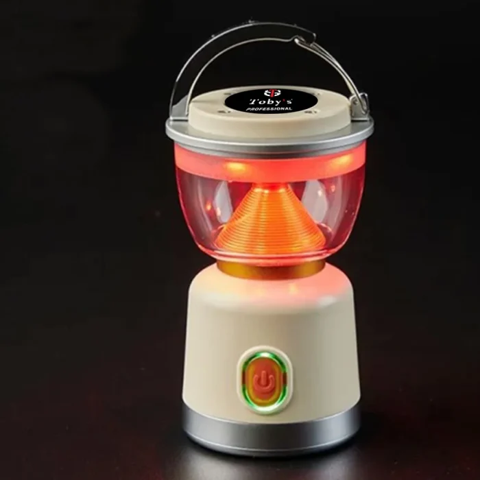 Toby's CPL-T40 Portable Camping Lantern 2400mAh Rechargeable LED Light, 250 Lumens, 5 Modes, Magnetic Base & Hanging Ring (62H Runtime) - Image 8