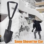 Tobys Camping Shovel 02 Folding 4-in-1 Compact Portable Survival Tool with Pickaxe, Saw, and Carry Pouch - Image 5