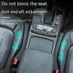 Toby’s Universal Car Seat Gap Filler – 2PCS Black PU Leather Seat Gap Blocker Organizer | Prevents Items Falling Between Seats | Fits Car, SUV, Truck - Image 8