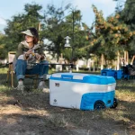 Tobys TR-32 Rechargeable 32L Portable Fridge Freezer 60W Compressor, APP Control, Removable Battery, 12V/24V/AC Power, Low Noise 45dB, Fast Cooling to -20 Degree C, With Wheels And Handle - Image 11