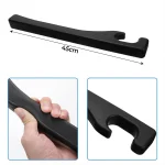 Toby’s Universal Car Seat Gap Filler – 2PCS Black PU Leather Seat Gap Blocker Organizer | Prevents Items Falling Between Seats | Fits Car, SUV, Truck - Image 17