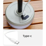 Toby’s CPL-T42 Telescopic Portable LED Camping Light with 10M Waterproof Light Strip – 5-Section Adjustable Height, Magnetic Base, Type-C Rechargeable, 2000mAh Battery for Outdoor Camping & Decoration - Image 7