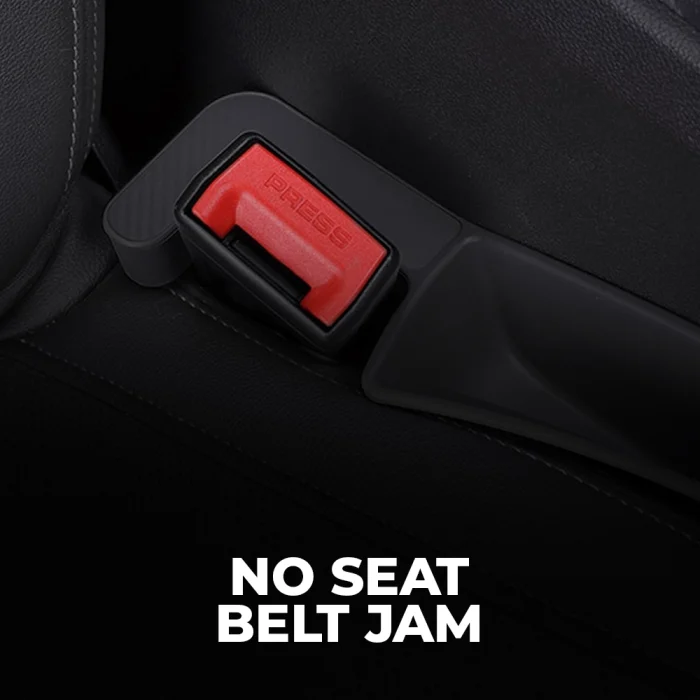 Toby&rsquo;s 2-in-1 Car Seat Gap Filler Organizer &ndash; Universal Black TPE Seat Gap Storage Box (2 Pack) for Cars, SUVs, and Trucks | Extra Storage + Anti-Drop Plug with Charging Hole - Image 3