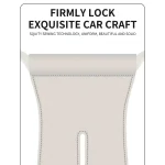 Toby&rsquo;s HH02 Leather Car Seat Back Hook Bracket &ndash; Multi-Functional Headrest Organizer for Bags, Phones & Accessories, Supports 20KG Load, Easy Installation (2 Pack) - Image 6
