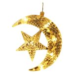 Toby's Ramadan Crescent Moon Star Curtain LED Fairy Lights - Image 2