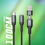 Toby&rsquo;s FC-01 67W GaN Fast Charger with Dual Type-C & USB-A &ndash; PD3.0 QC3.0 Super Fast Charging UK Plug with Type-C & Lightning Cable - Image 7