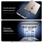 Toby&rsquo;s PB-04 5000mAh Magnetic Wireless Power Bank 15W Wireless, PD 20W Wired Fast Charging, 65W Adapter & 1m Retractable Cable - Image 7