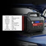 Toby’s X23 12V/24V Jump Starter 36400mAh 2800A Peak Heavy Duty Car & Truck Battery Booster with LED Light, USB Output & Fast Charging for SUV, Bus, Tractor & Diesel Engines - Image 8