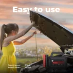 Toby’s X23 12V/24V Jump Starter 36400mAh 2800A Peak Heavy Duty Car & Truck Battery Booster with LED Light, USB Output & Fast Charging for SUV, Bus, Tractor & Diesel Engines - Image 7