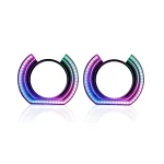 Toby&rsquo;s AE-03 RGB Angel Eyes Projector Lens Cover Bluetooth LED Headlight Halo Rings DRL + Turn Signal, App Controlled, Multi-Color RGB Hexagon Car Headlight Ring Set (Pair) - Image 2