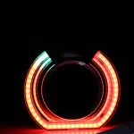 Toby&rsquo;s AE-03 RGB Angel Eyes Projector Lens Cover Bluetooth LED Headlight Halo Rings DRL + Turn Signal, App Controlled, Multi-Color RGB Hexagon Car Headlight Ring Set (Pair) - Image 10