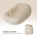 Luxury Inflatable Air Sofa 03 Chair with 3 in 1 Automatic Pump 155&times;110&times;65cm Portable Foldable Lounge for Indoor & Outdoor Relaxation - Image 15