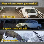 Toby&rsquo;s BC-600 Heavy Duty Car Booster Jumper Cable 600AMP, 2.5M Length, 0.25mm x 135PCS Copper Wire, Strong Crocodile Clamps with Carry Bag - Image 4