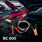 Toby&rsquo;s BC-600 Heavy Duty Car Booster Jumper Cable 600AMP, 2.5M Length, 0.25mm x 135PCS Copper Wire, Strong Crocodile Clamps with Carry Bag - Image 5