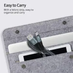 Toby&rsquo;s CC-09 100W USB-A to Type-C Fast Charging Cable 3A High Speed Data Cable, 480Mbps Nylon Braided, Aluminum Connector - Image 6